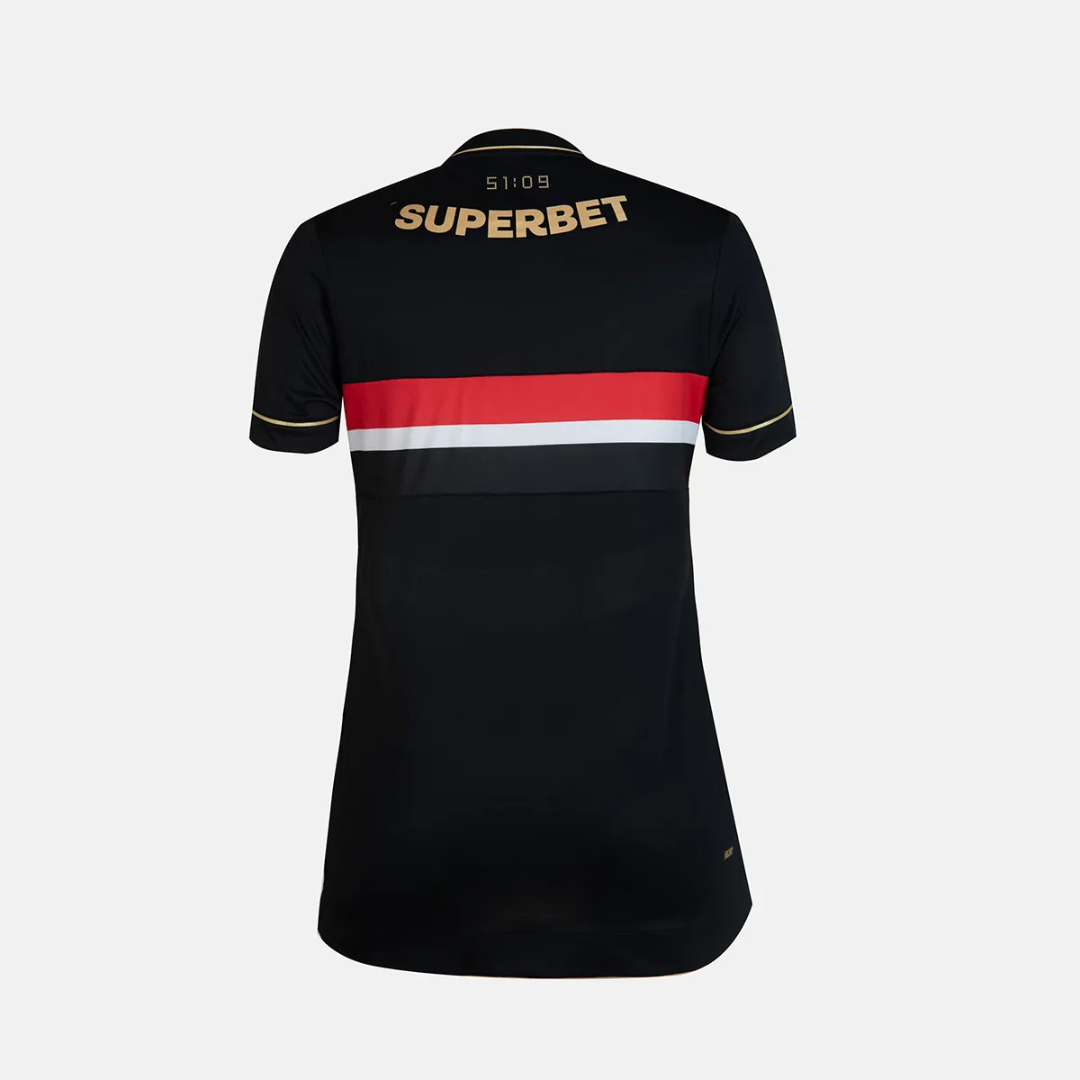Camisola Feminina São Paulo 2025/26 Terceira