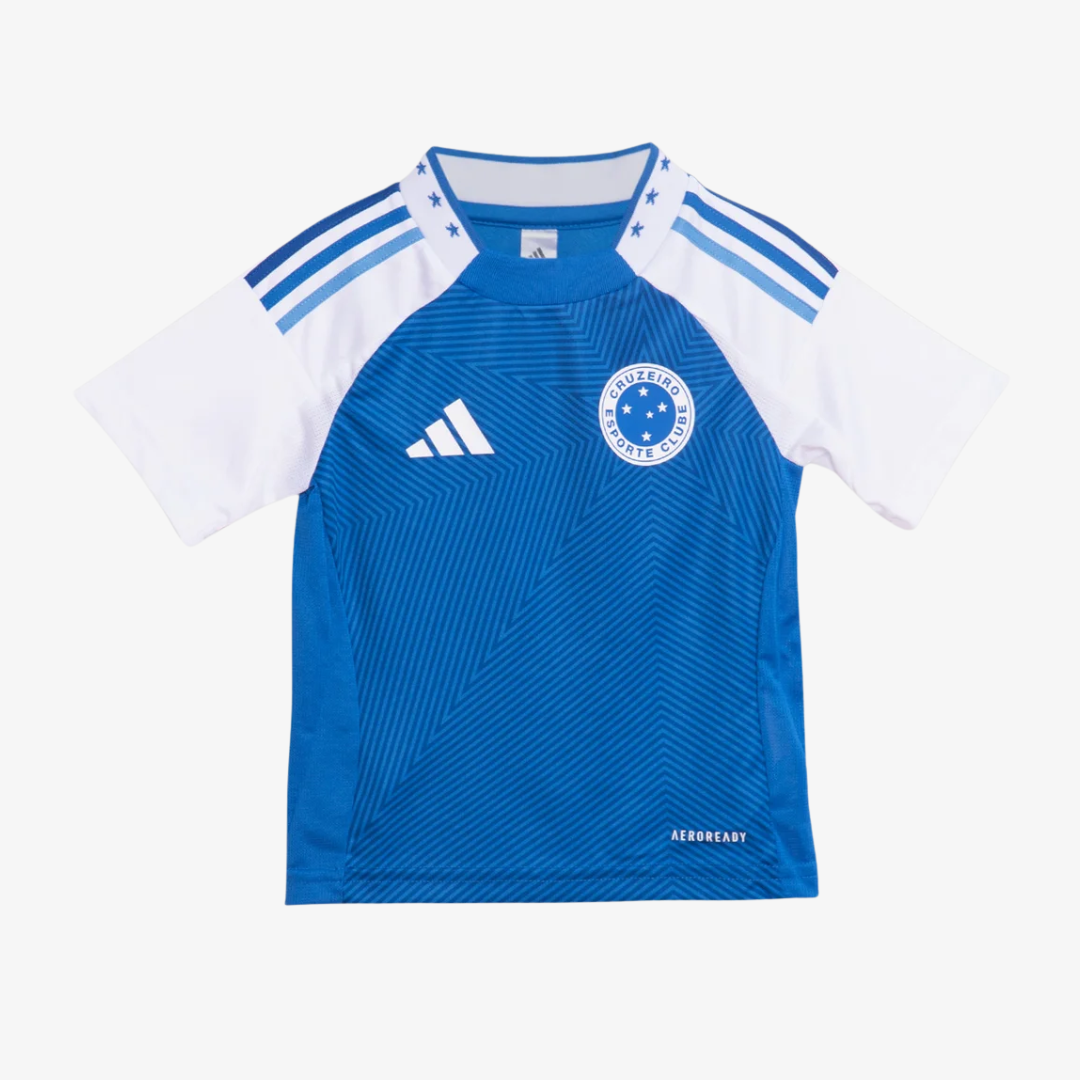 Conjunto Infantil Cruzeiro 2025/26 Casa Torcedor