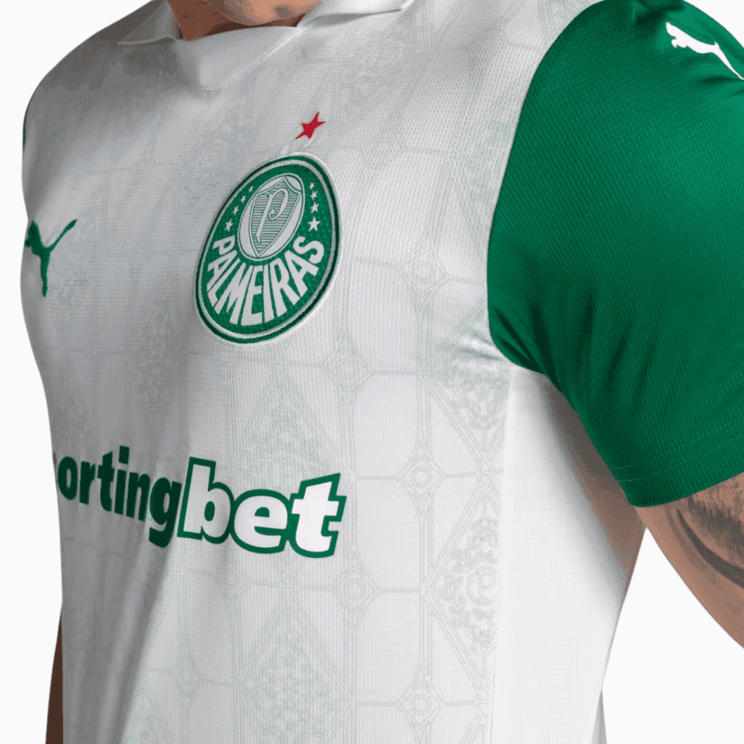 Camisola Palmeiras 2025/26 Fora Torcedor