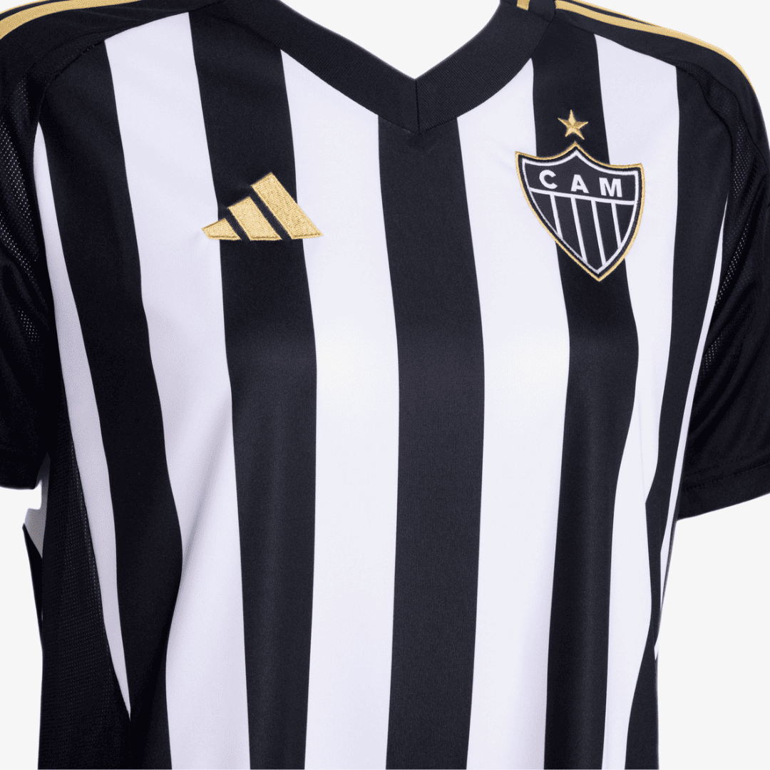 Camisola Feminina Atlético Mineiro 2025/26 Casa Torcedor