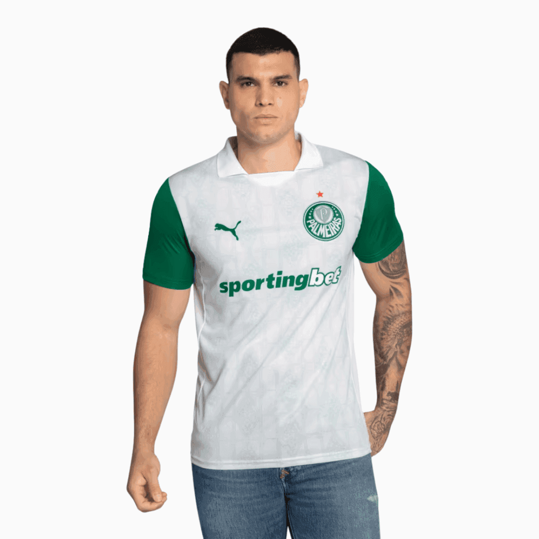 Camisola Palmeiras 2025/26 Fora Torcedor
