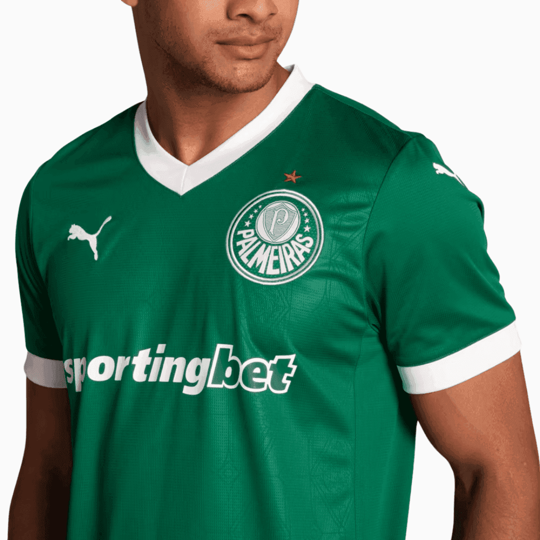 Camisola Palmeiras 2025/26 Casa Torcedor