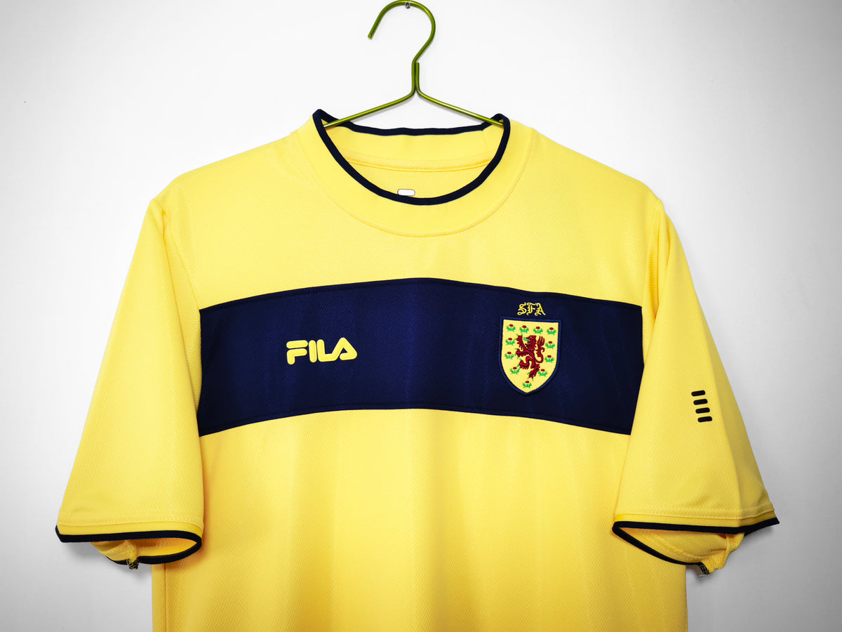 2002 Scotland Retro Away Jersey