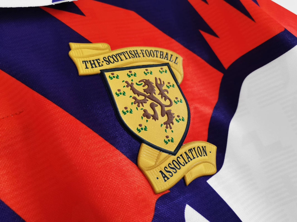 Camiseta Retro Visitante Escocia 1991-93