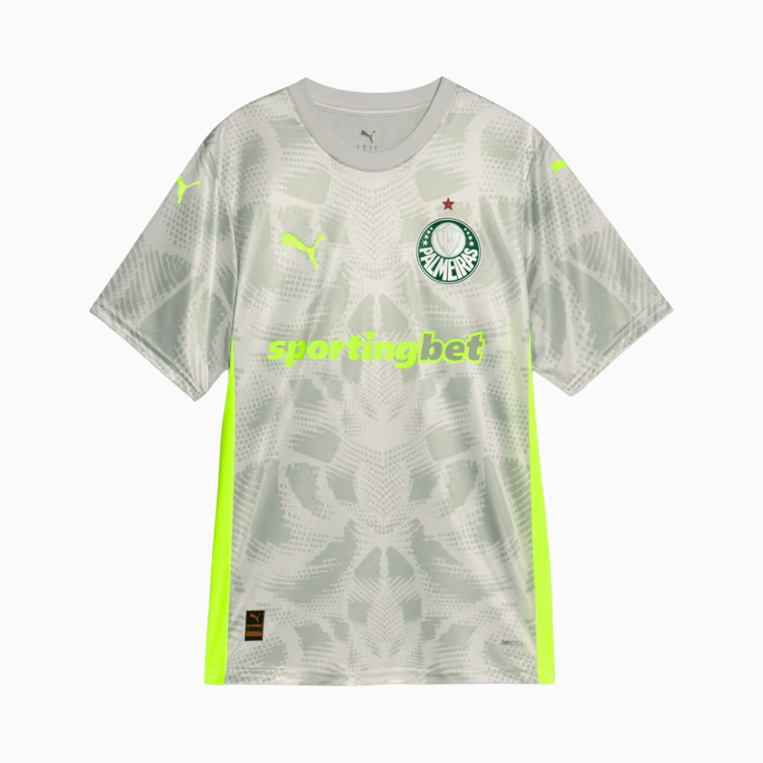 Camisola Palmeiras 2025/26 Goalkeeper Terceira Jogador