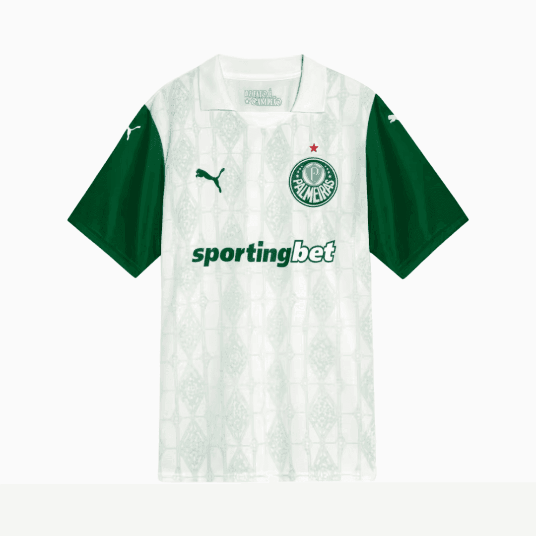 Camisola Palmeiras 2025/26 Fora Torcedor