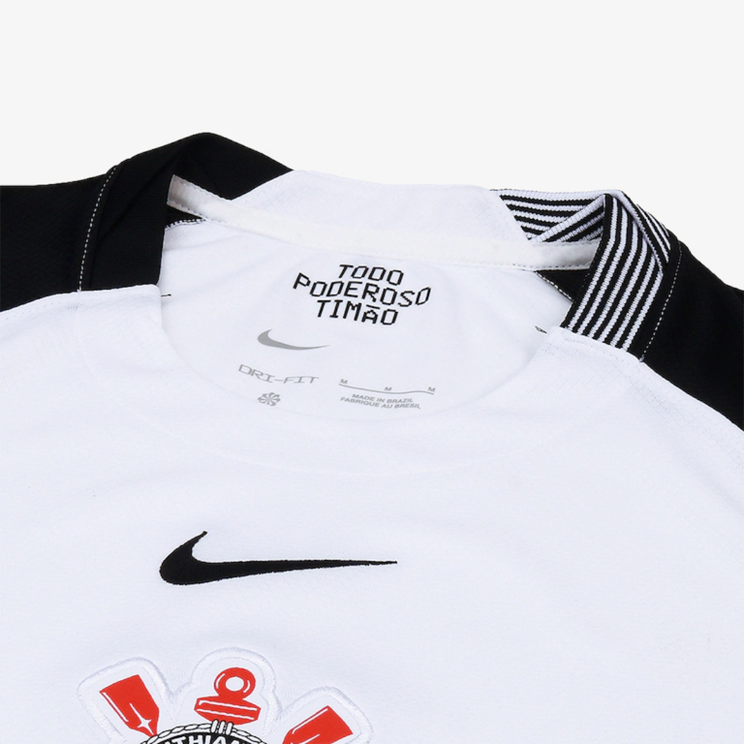 Conjunto Infantil Corinthians 2025/26 Casa Torcedor
