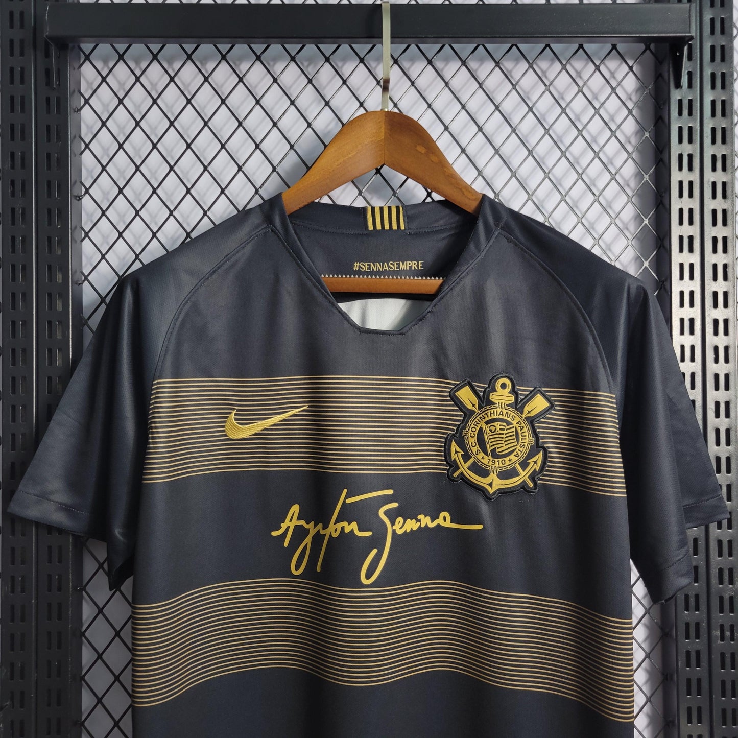 Camisola Corinthians Ayrton Senna 18/19 Retro