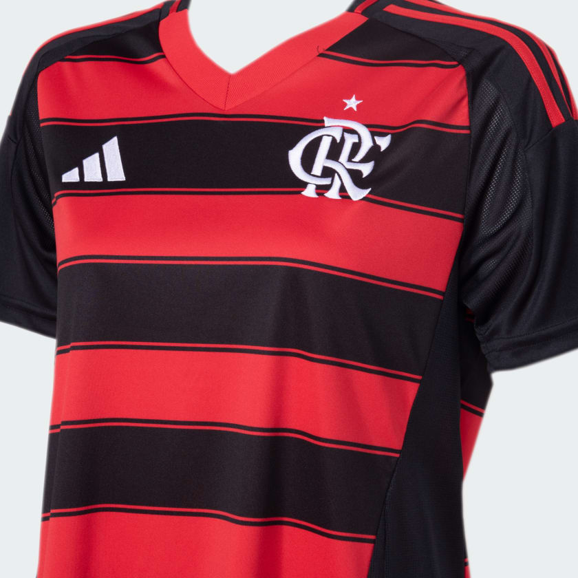 Camisola Feminina Flamengo 2025/26 Casa Torcedor