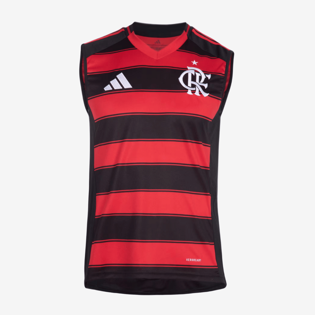 Camisola Regata Flamengo 2025/26 Casa Torcedor