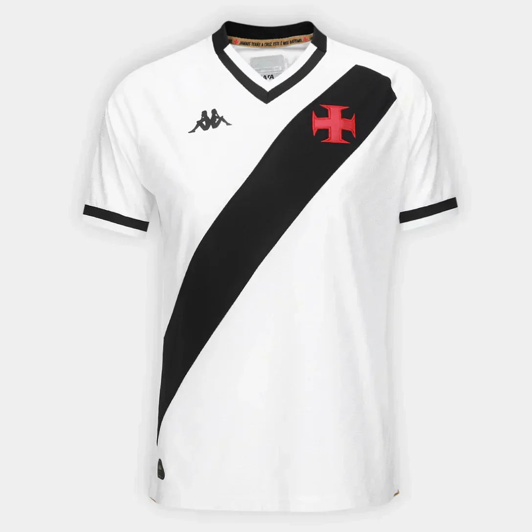 Camisola Feminina Kappa Vasco da Gama 2025/26 Fora Torcedor
