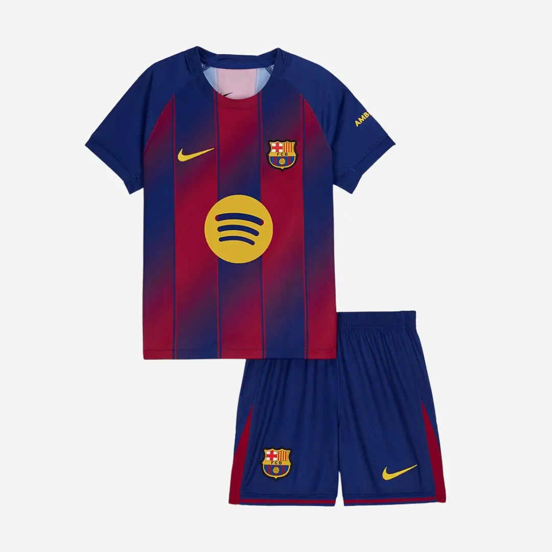 Conjunto Infantil Barcelona 2025/26 Casa