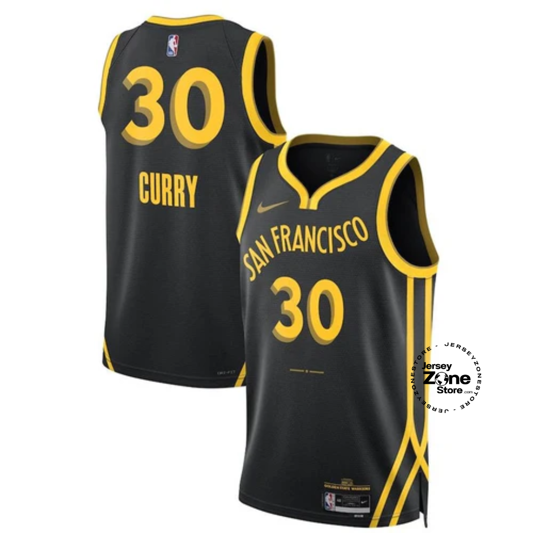 Stephen Curry Golden State Warriors Unisex 23/24 NBA - Black - City Edition