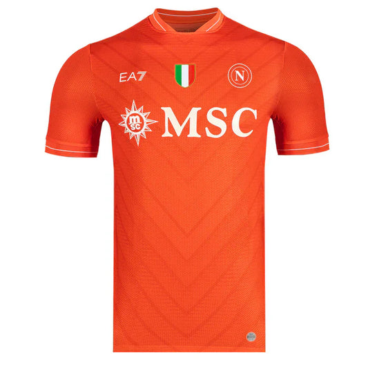 Napoli 25/26 Goalkeeper Orange Jersey