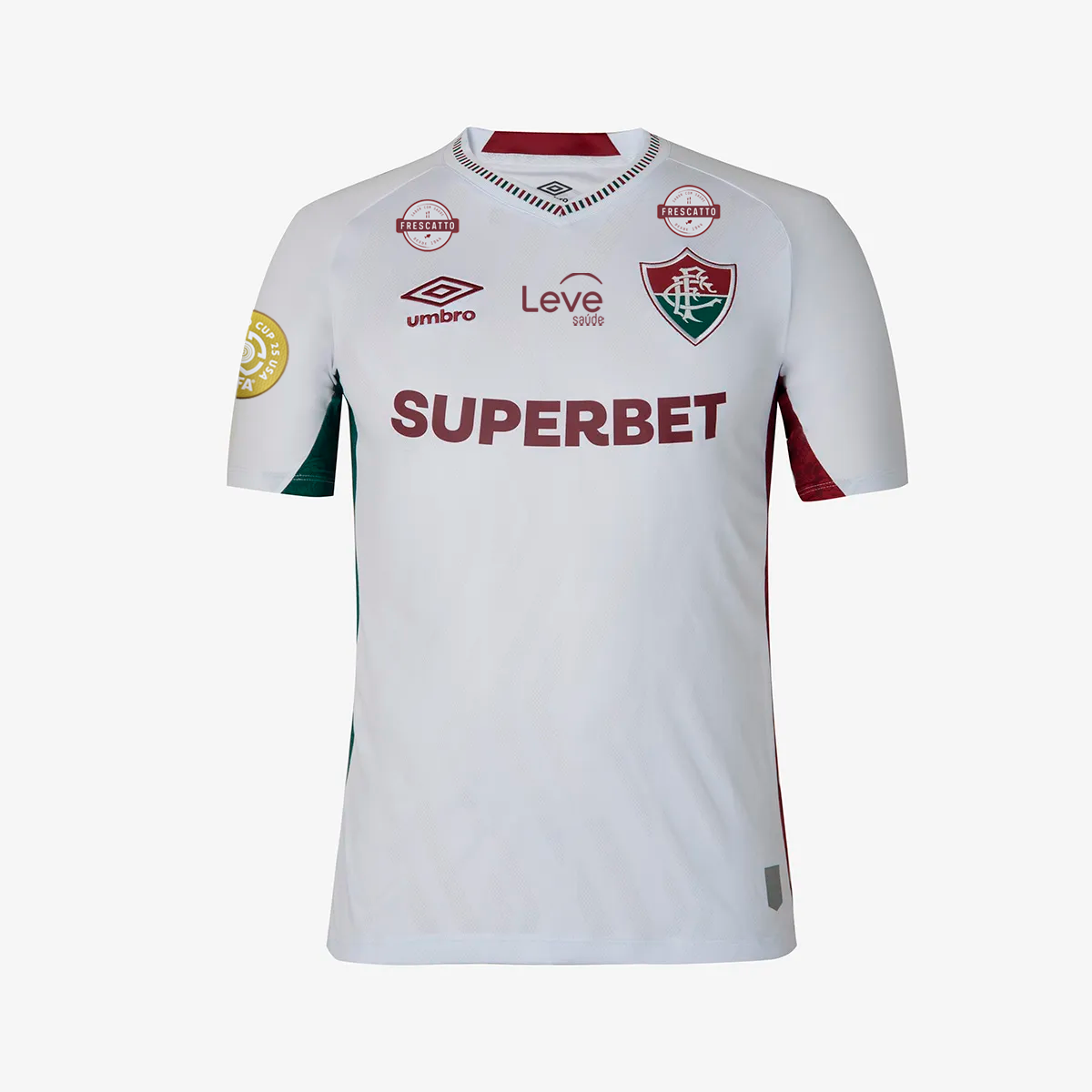 Camisola Fluminense 2025/26 Fora Fluminense Com Patrocinadores