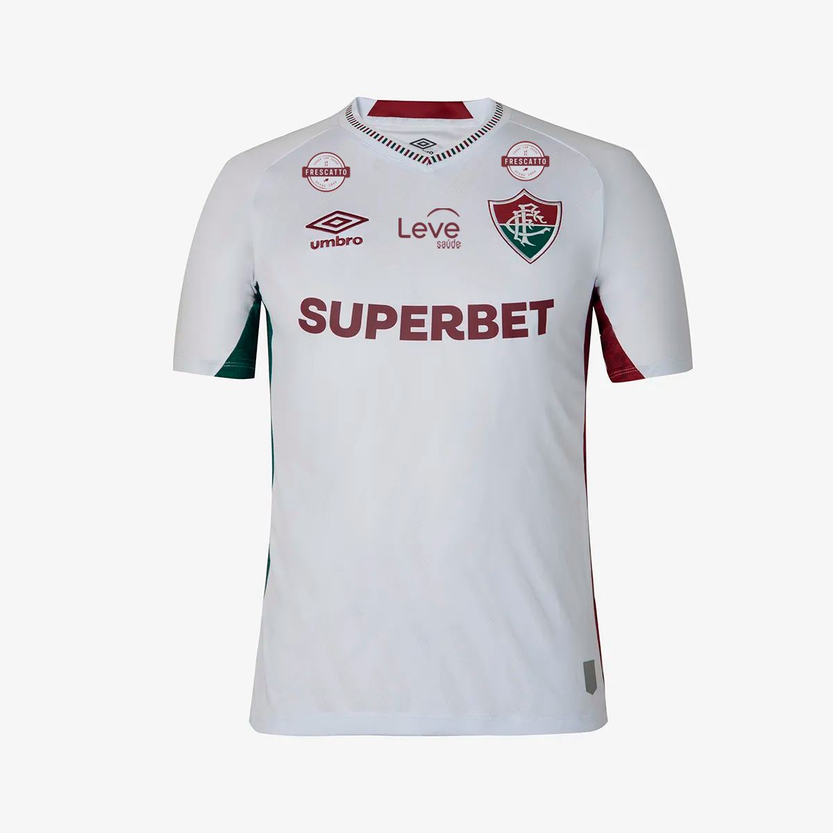 Camisola Fluminense 2025/26 Fora Fluminense Com Patrocinadores