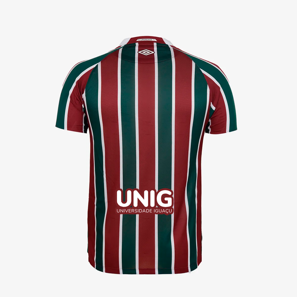 Camisola Fluminense 2025/26 Casa Com Patrocinadores