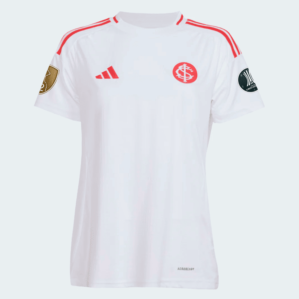 Camisola Feminina Internacional 2025/26 Fora Torcedor
