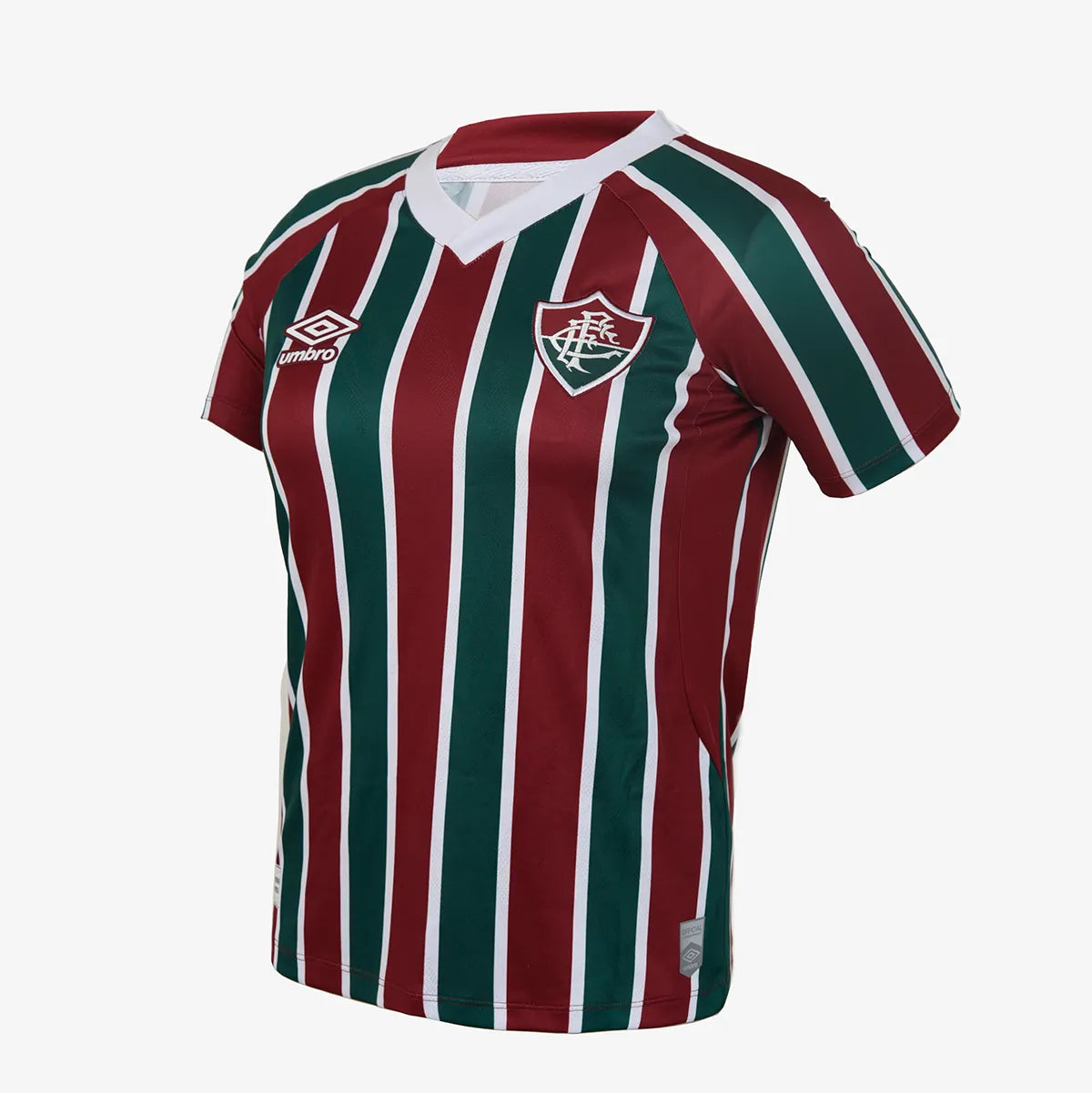 Camisola Feminina Fluminense 2025/26 Casa Torcedor