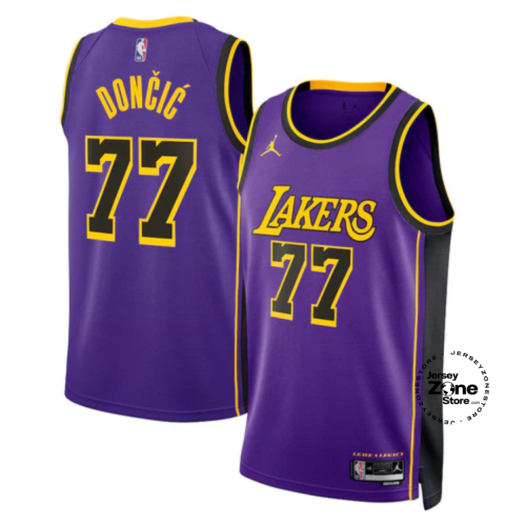 Luka Dončić - Los Angeles Lakers Statement Edition 2024 NBA - Purple - Unisex