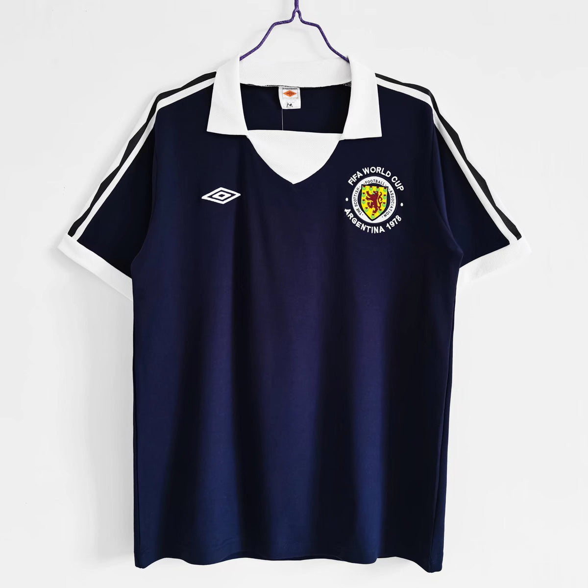 1978 Scotland Retro Home Jersey