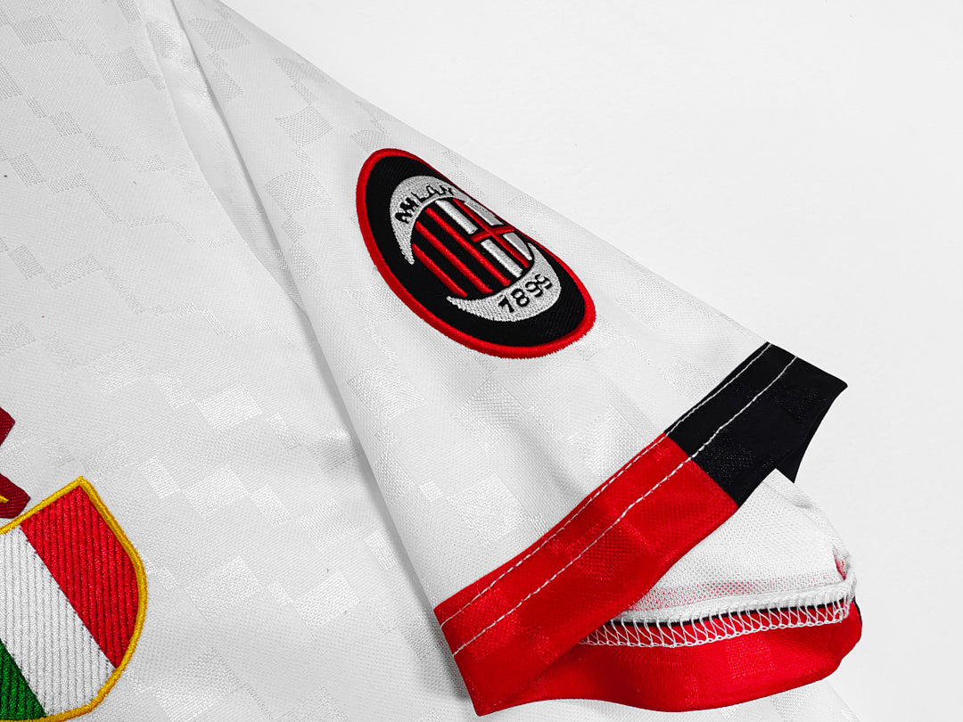 AC Milan 1996/97 Retro Away White Jersey - photo 2
