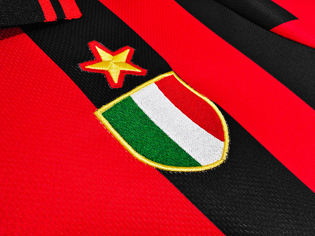 AC Milan 1996/97 Retro Home Shield Edition Jersey - photo 6