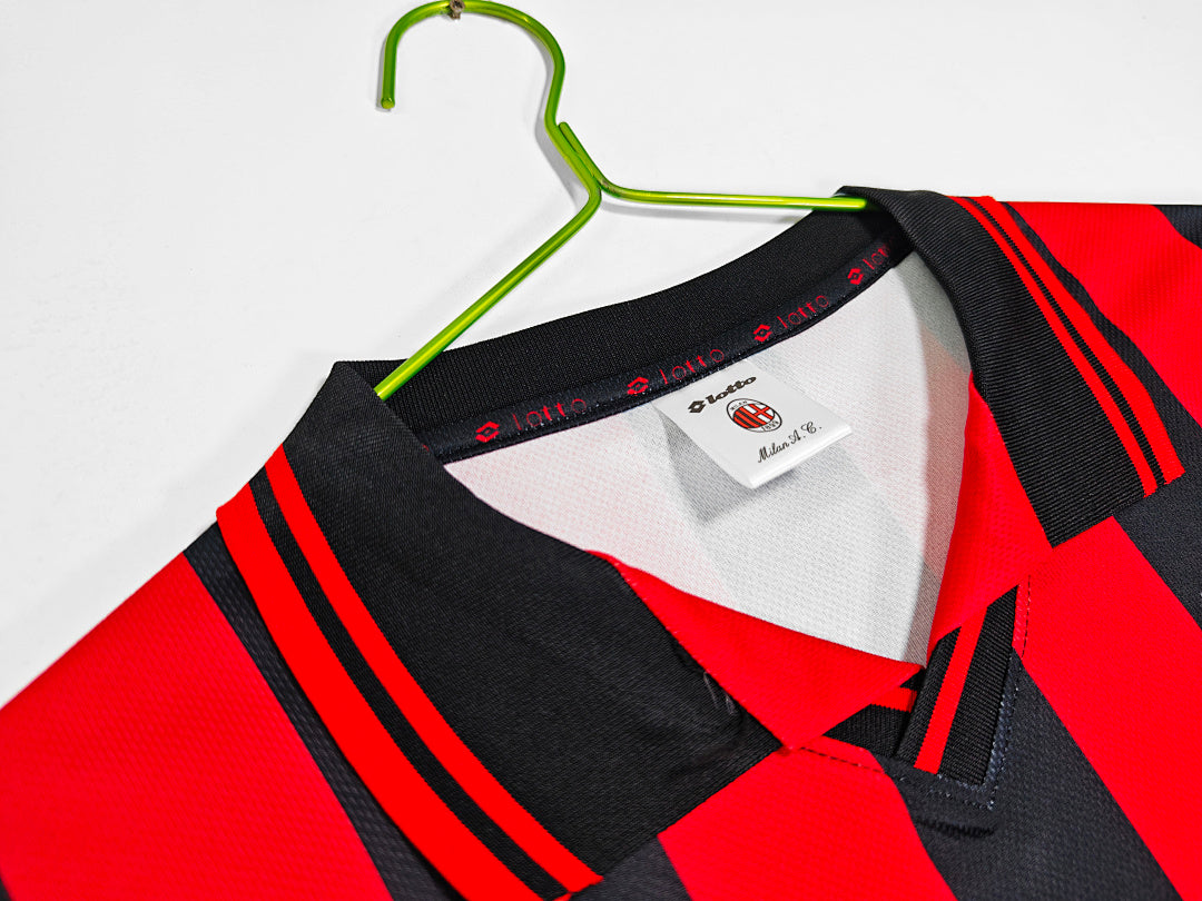 AC Milan 1996/97 Retro Home Shield Edition Jersey - photo 7