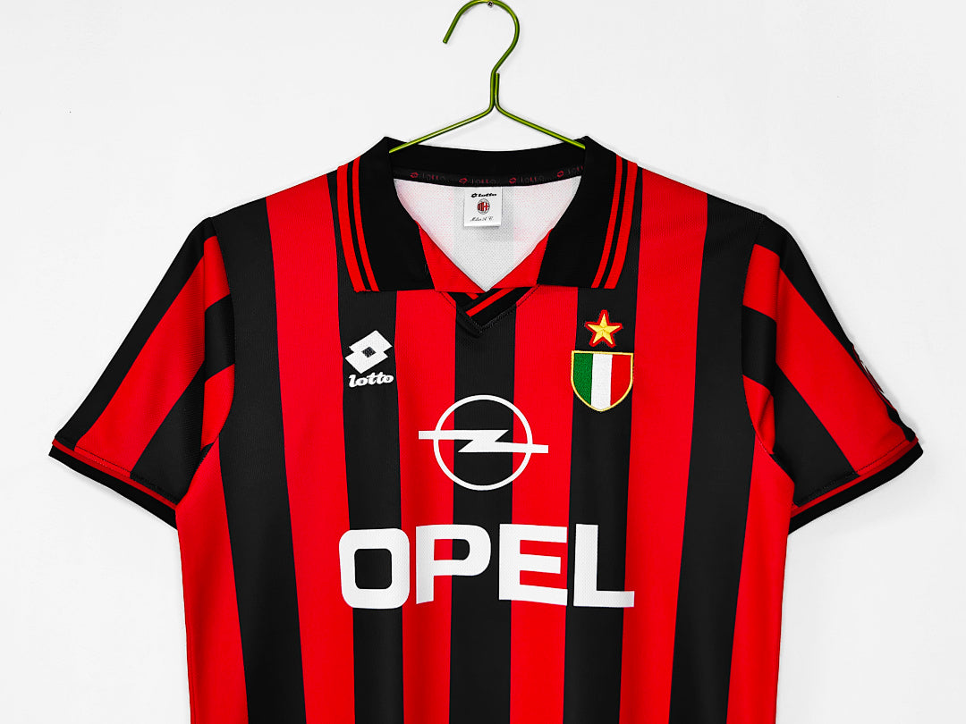 AC Milan 1996/97 Retro Home Shield Edition Jersey - photo 8