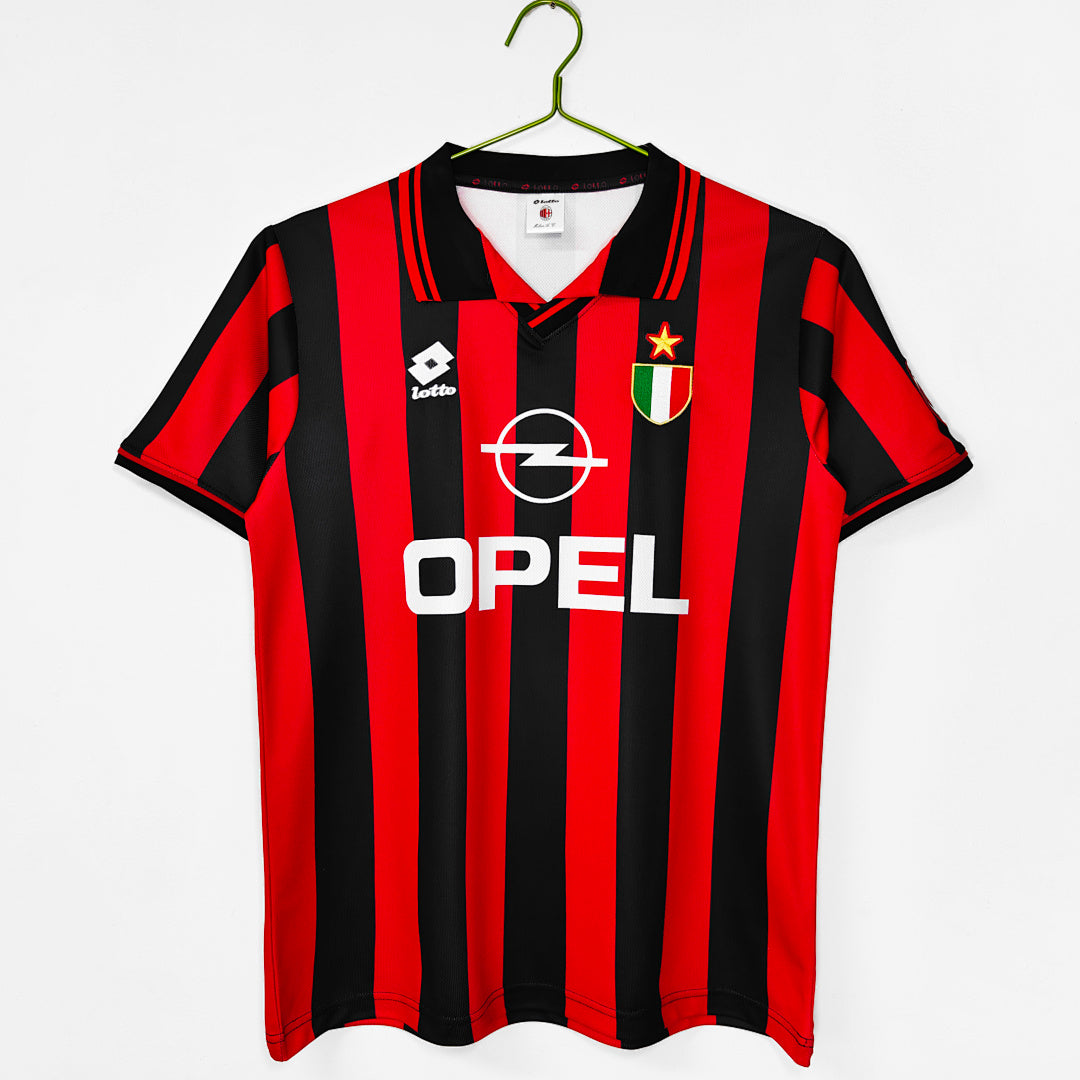 AC Milan 1996/97 Retro Home Shield Edition Jersey - photo 9