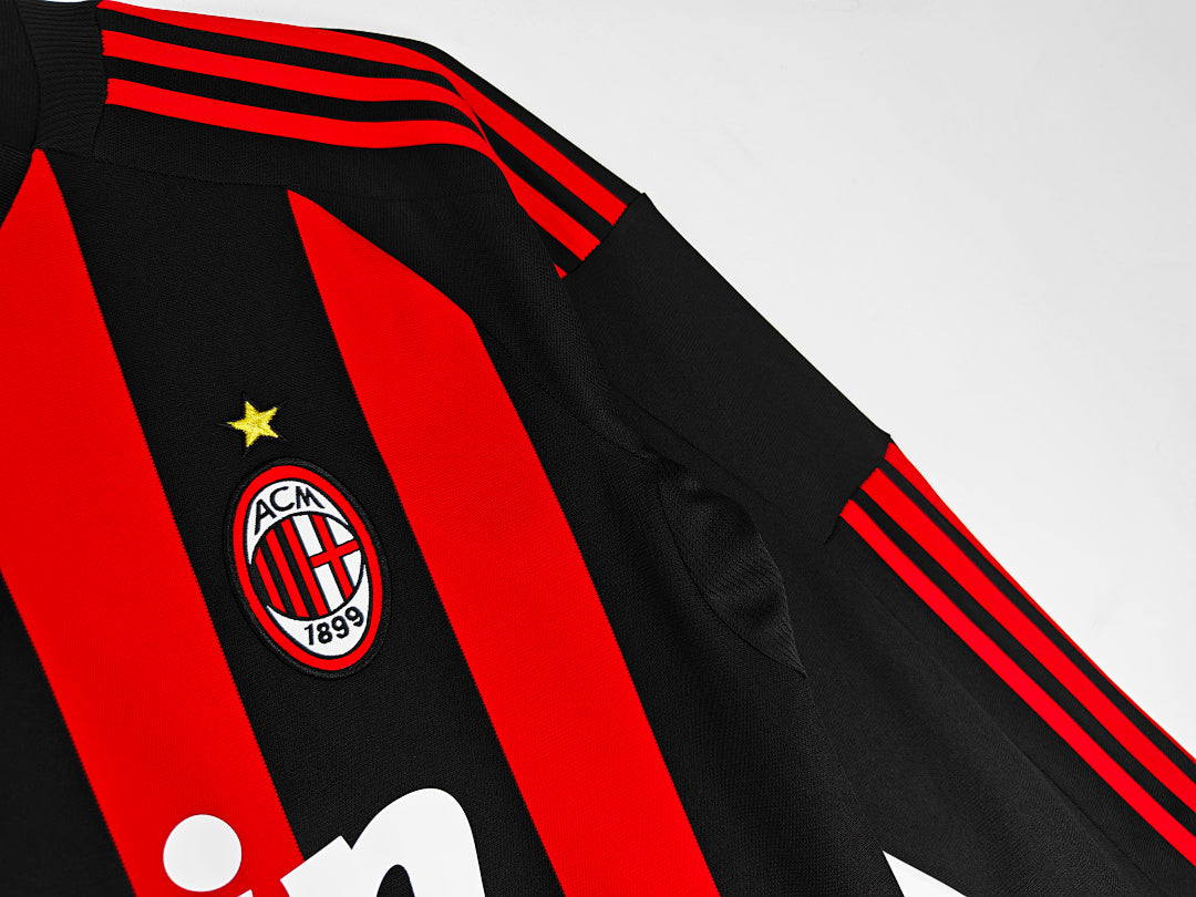AC Milan 2008/09 Retro Home Long-Sleeve Jersey - photo 6