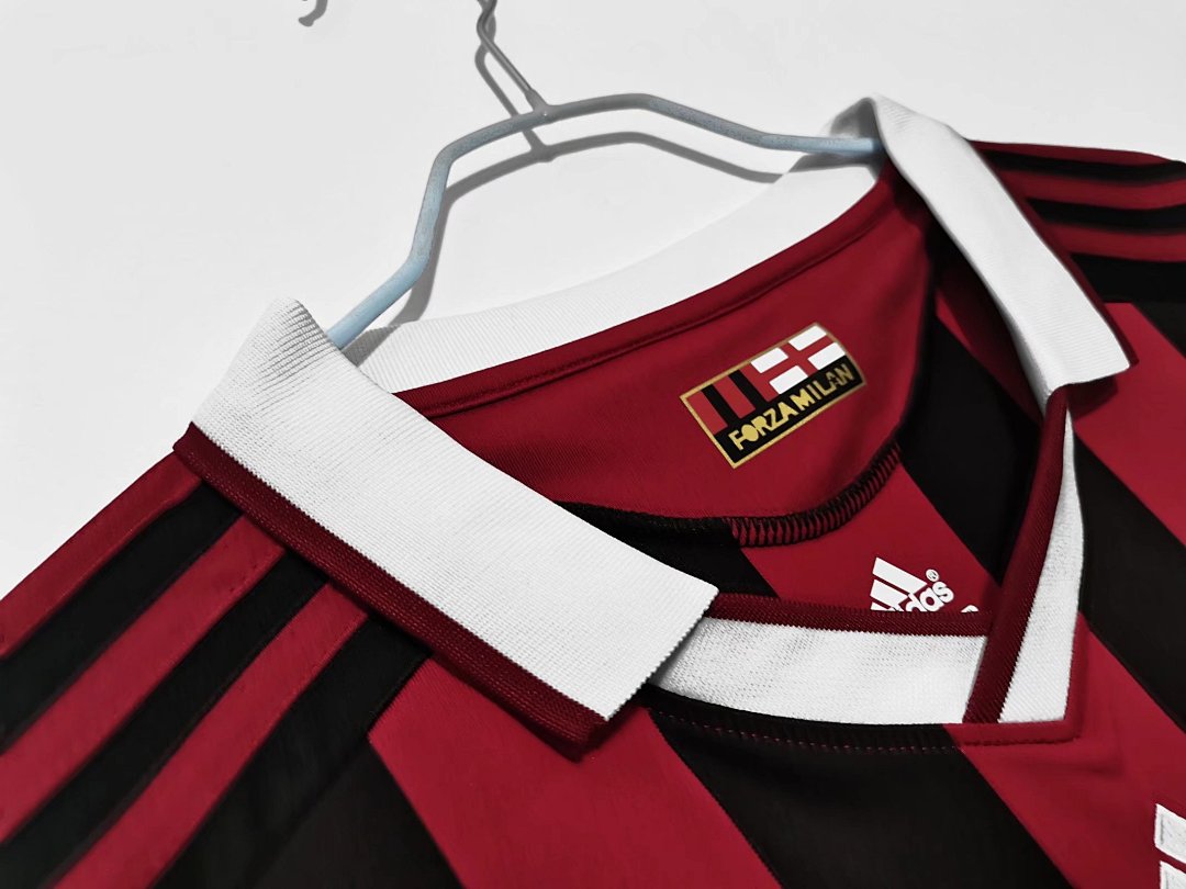 AC Milan 2009/10 Retro Home Long-Sleeve Jersey - photo 10