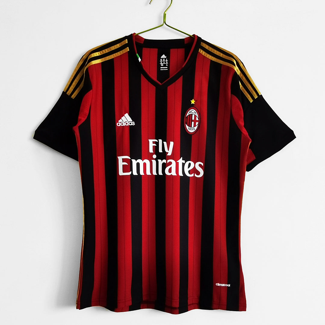 AC Milan 2013/14 Retro Home Jersey - front