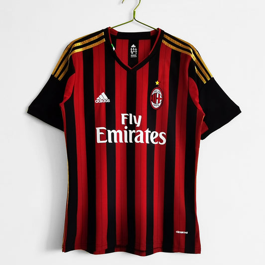 AC Milan 2013/14 Retro Home Jersey - front