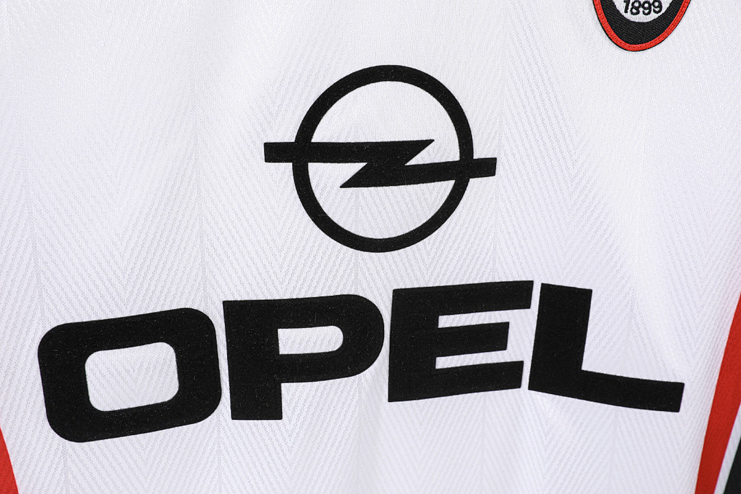 AC Milan 1997/98 Retro Away White Jersey - photo 7