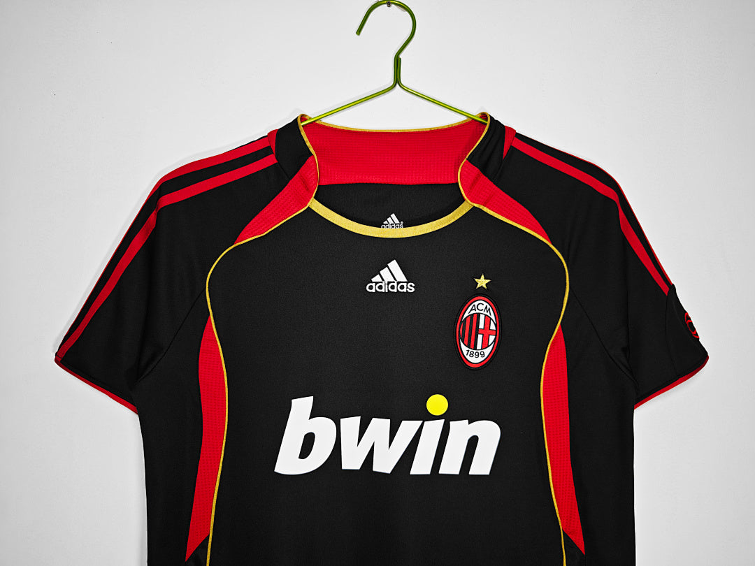 AC Milan 2006/07 Retro Third Black Jersey - photo 2