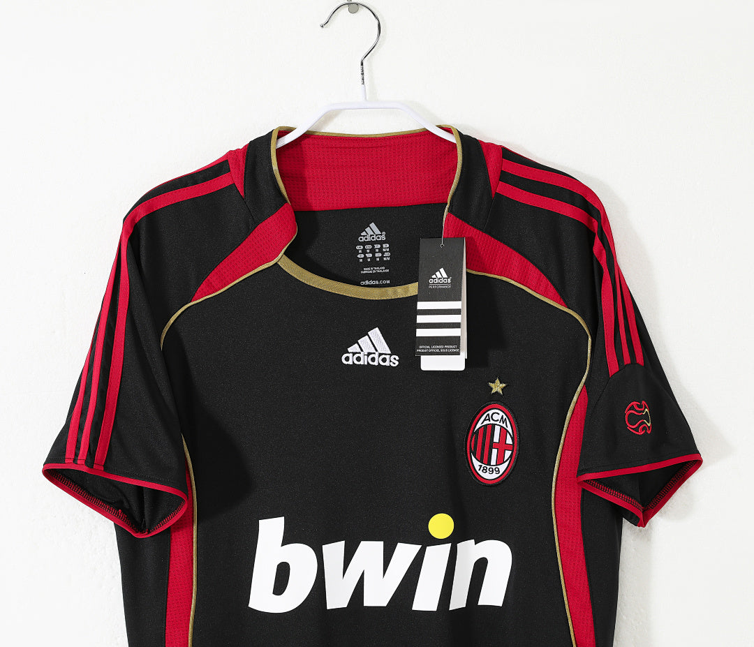 AC Milan 2006/07 Retro Third Black Jersey - photo 5