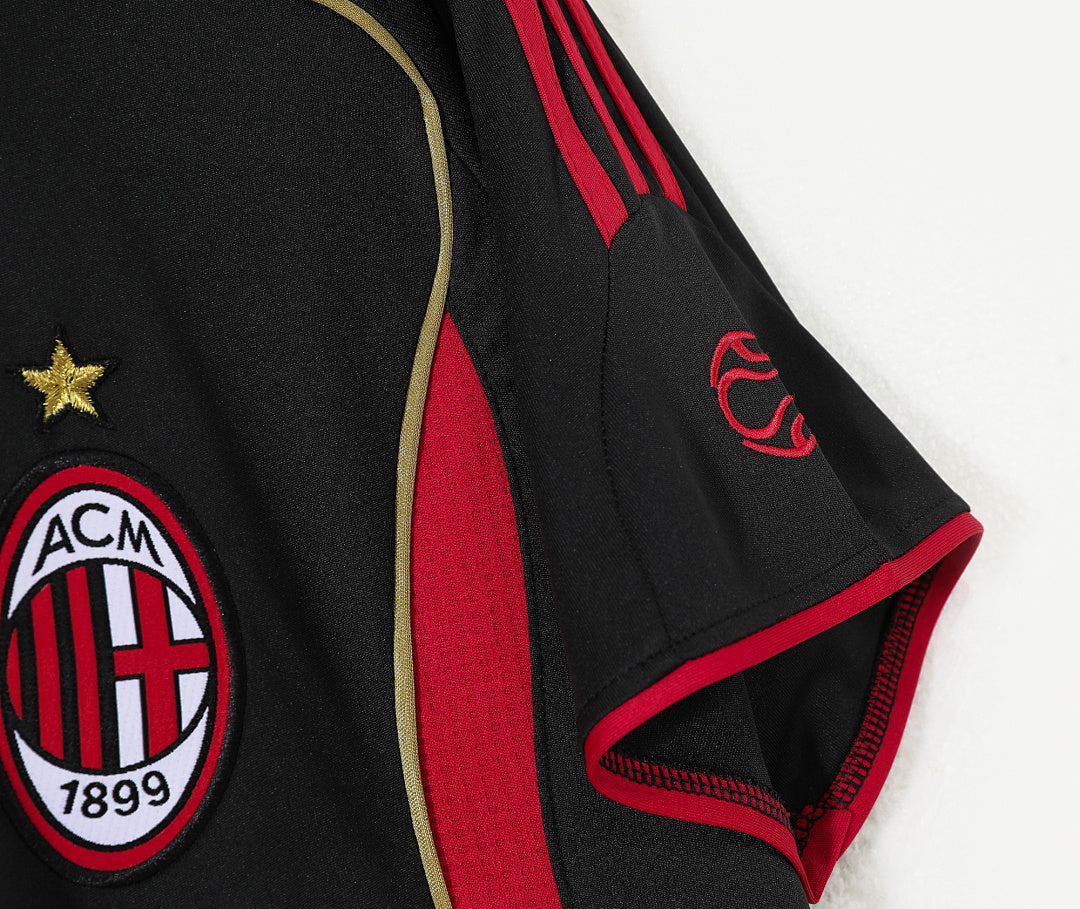 AC Milan 2006/07 Retro Third Black Jersey - photo 6