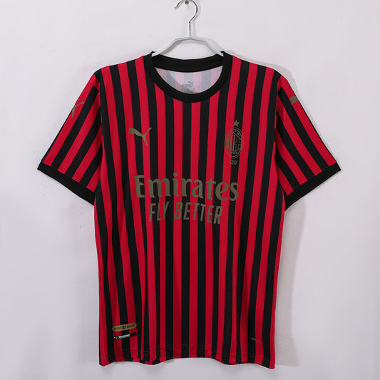 AC Milan 120th Anniversary Retro Home Jersey - front