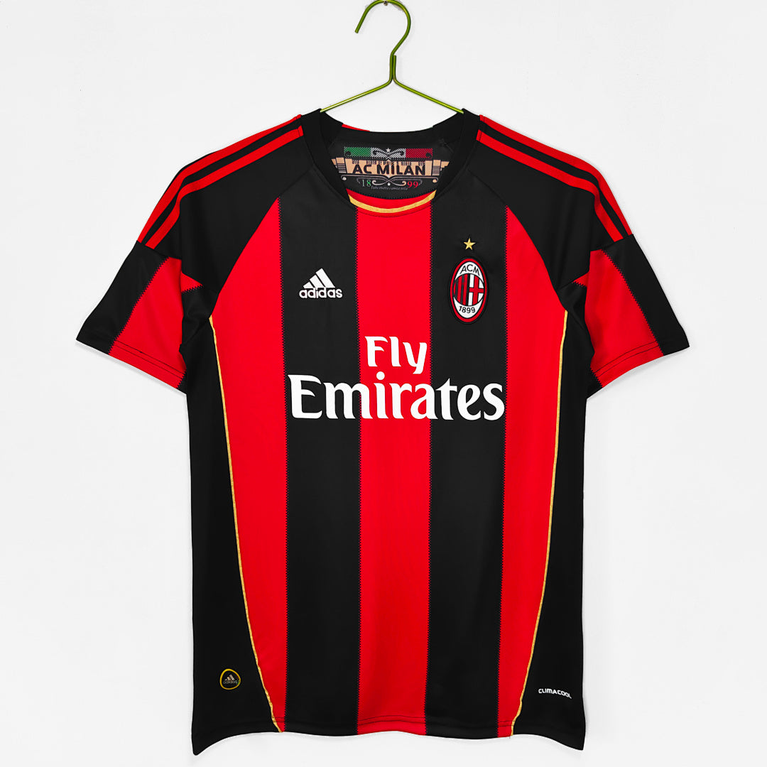 AC Milan 2010/11 Retro Home Jersey - front