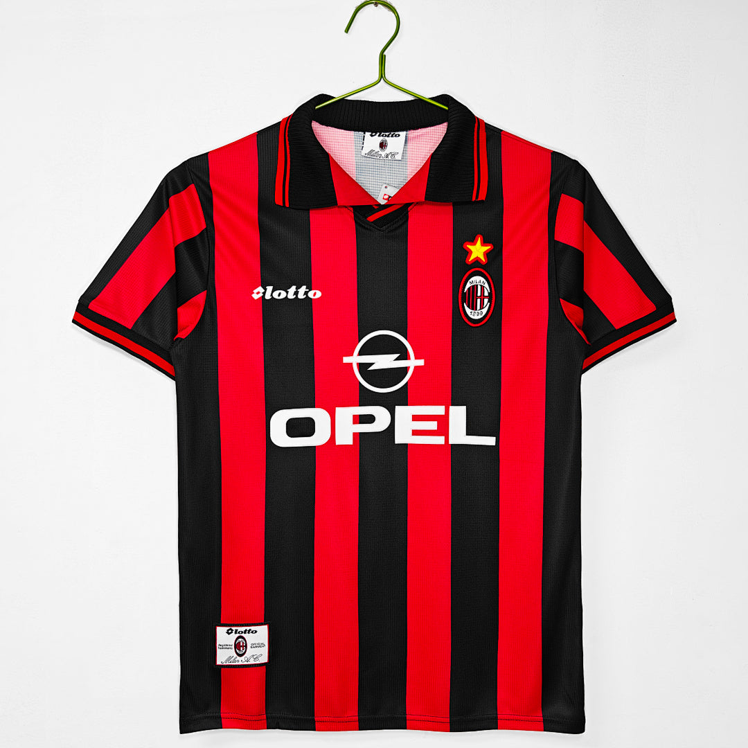 AC Milan 1997/98 Retro Home Jersey - front