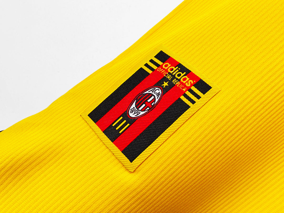 AC Milan 1999/00 Retro Away Yellow Jersey - photo 2