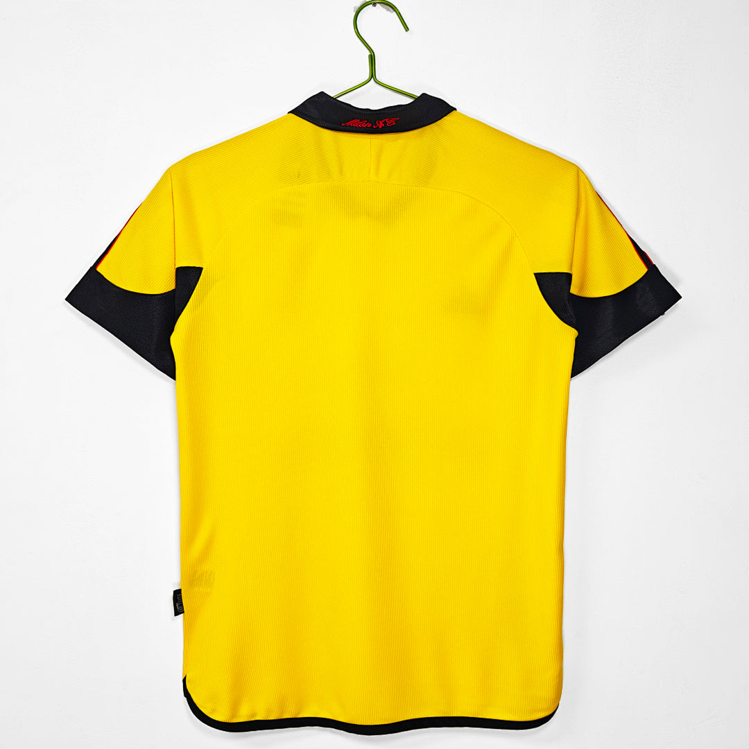 AC Milan 1999/00 Retro Away Yellow Jersey - photo 7