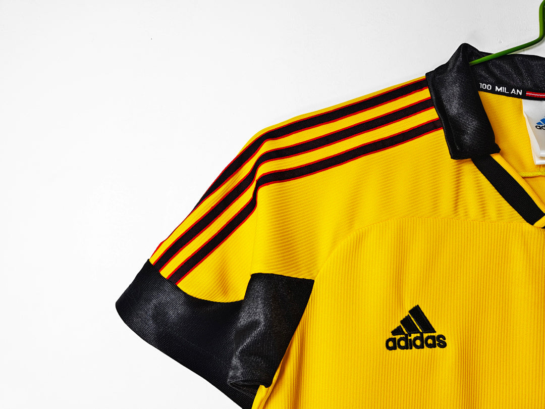 AC Milan 1999/00 Retro Away Yellow Jersey - photo 8