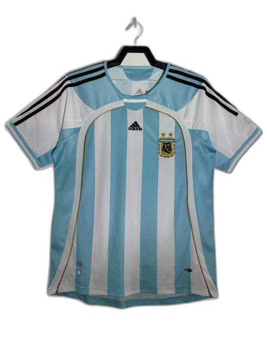 Camisola Argentina 06/07 I Casa - Versão Retrô