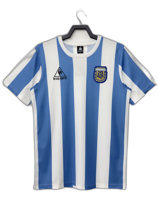 Camisola Argentina 1986 I Casa - Versão Retrô