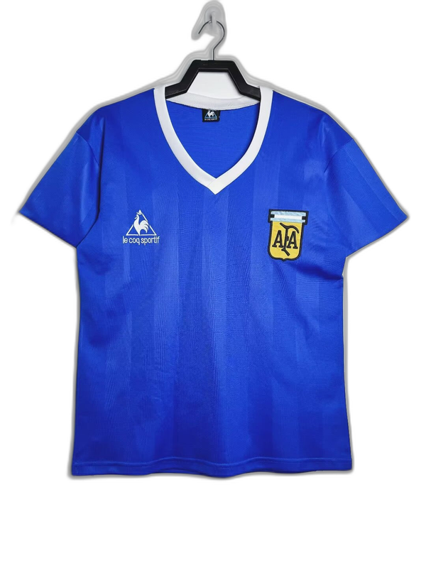 Camisola reserva da Argentina 1986 II - Versão retrô