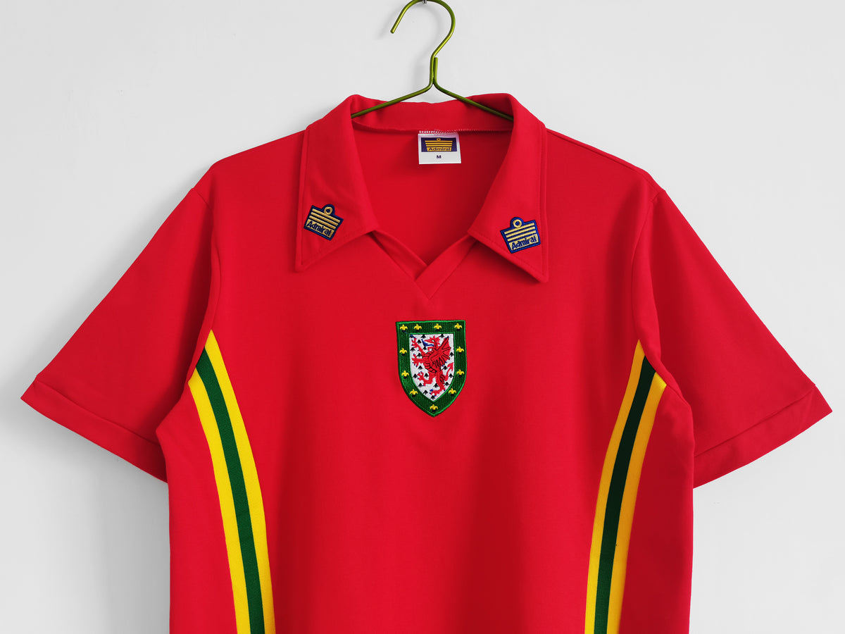 Camiseta Retro Local Gales 1976-79