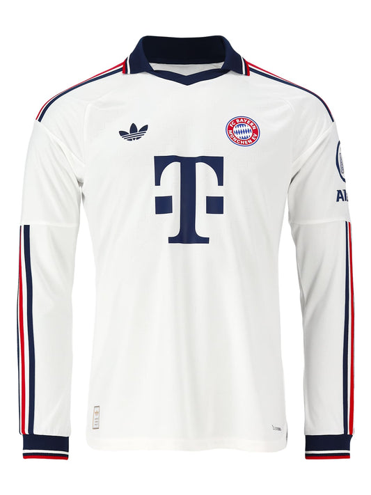 Bayern München 2026/27 Away Authentic Long-Sleeve Jersey front