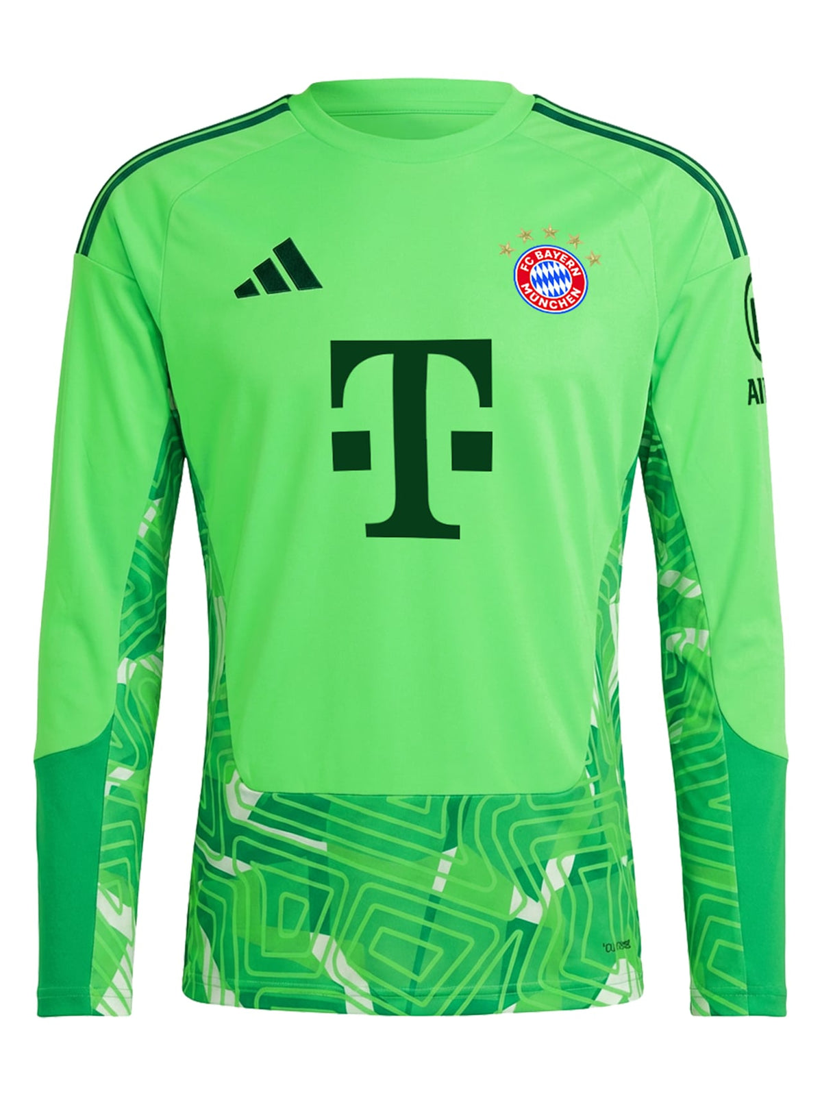 Bayern München 2026/27 Goalkeeper Long-Sleeve Fan Jersey front
